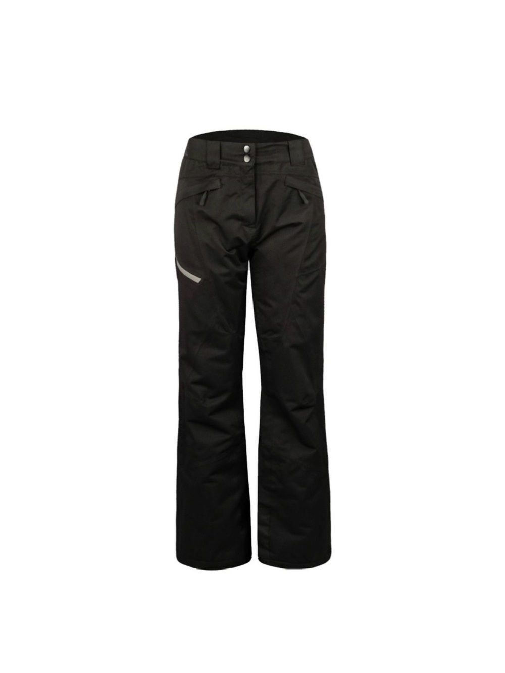 Women's Black Snow/Ski Pants with Reflective Detail